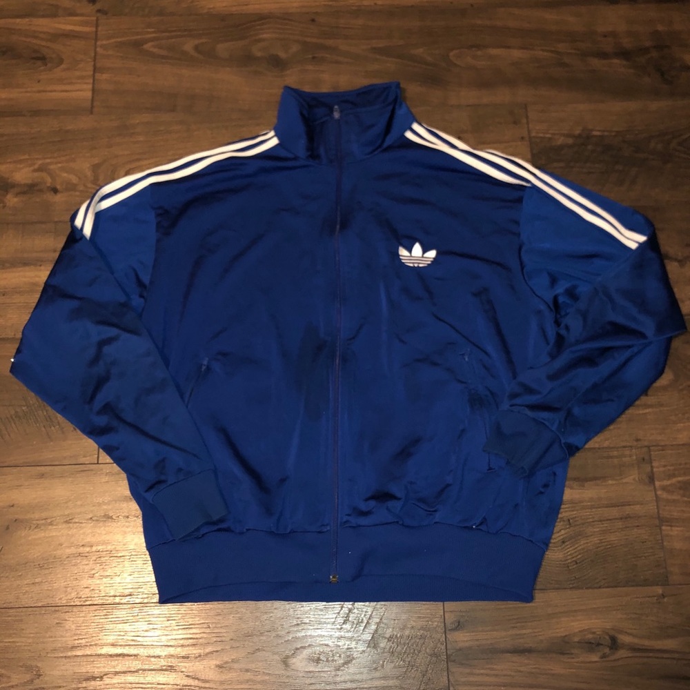 Blue Adidas Jacket